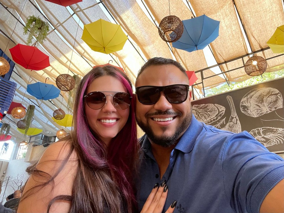 Camila e o pai eram muito próximos  — Foto: Arquivo pessoal