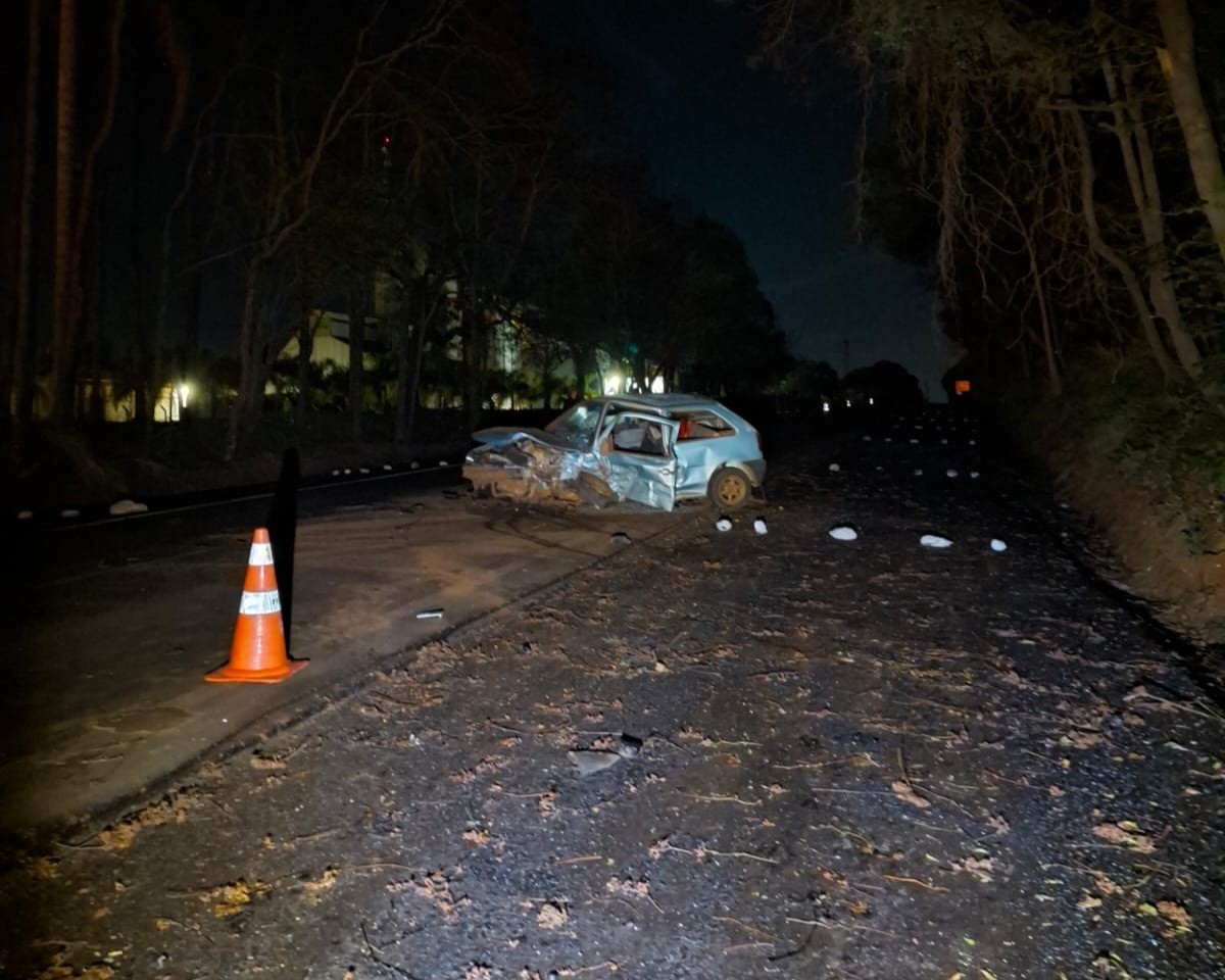 Homem morre em acidente entre carros na BR-285, em Bozano
