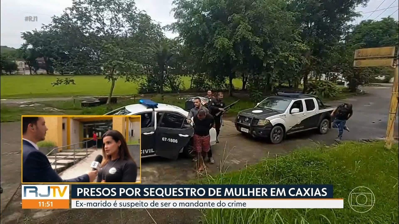 Homens são presos por suspeita de sequestrar empresária em Caxias; ex-marido da vítima é apontado como mandante do crime