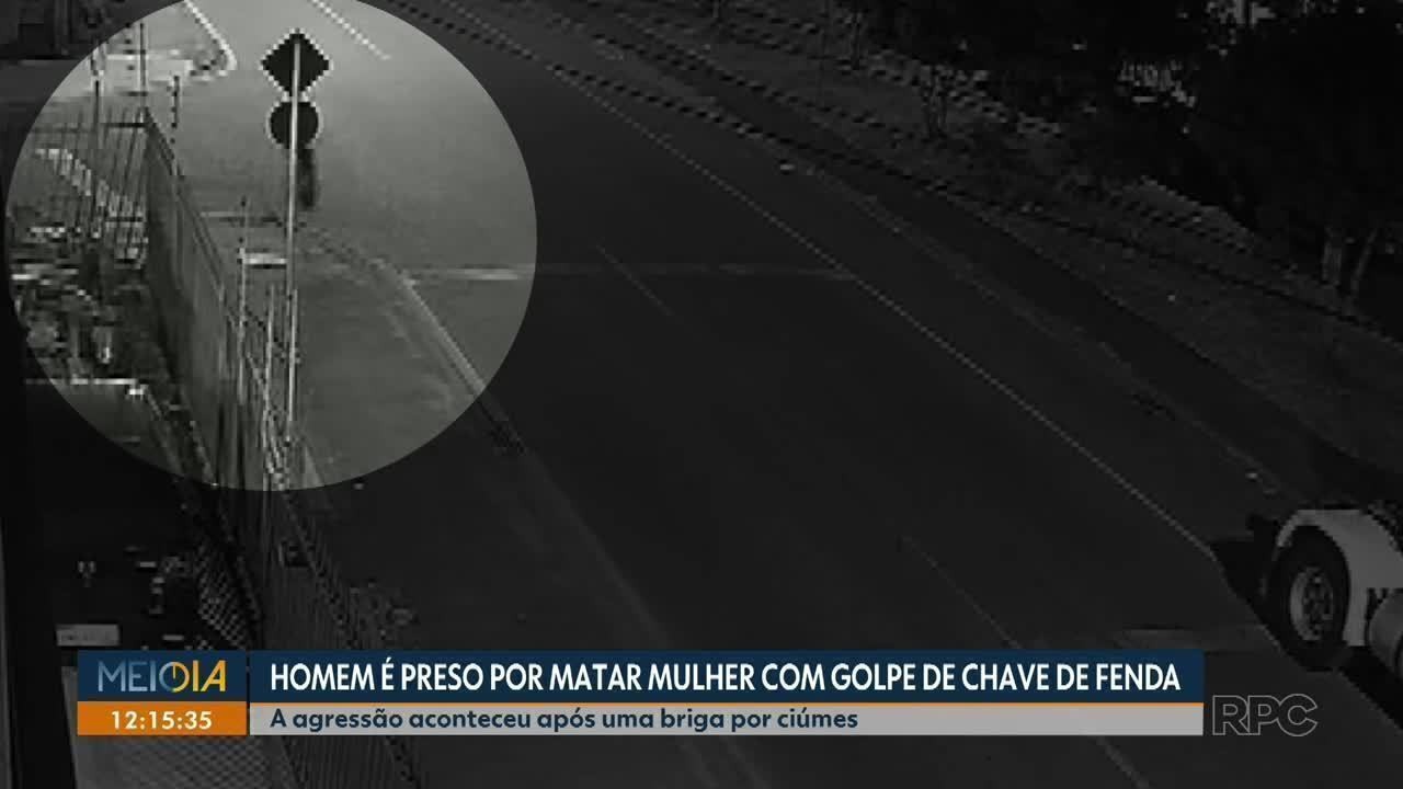 Homem é preso por matar mulher com golpe de chave de fenda