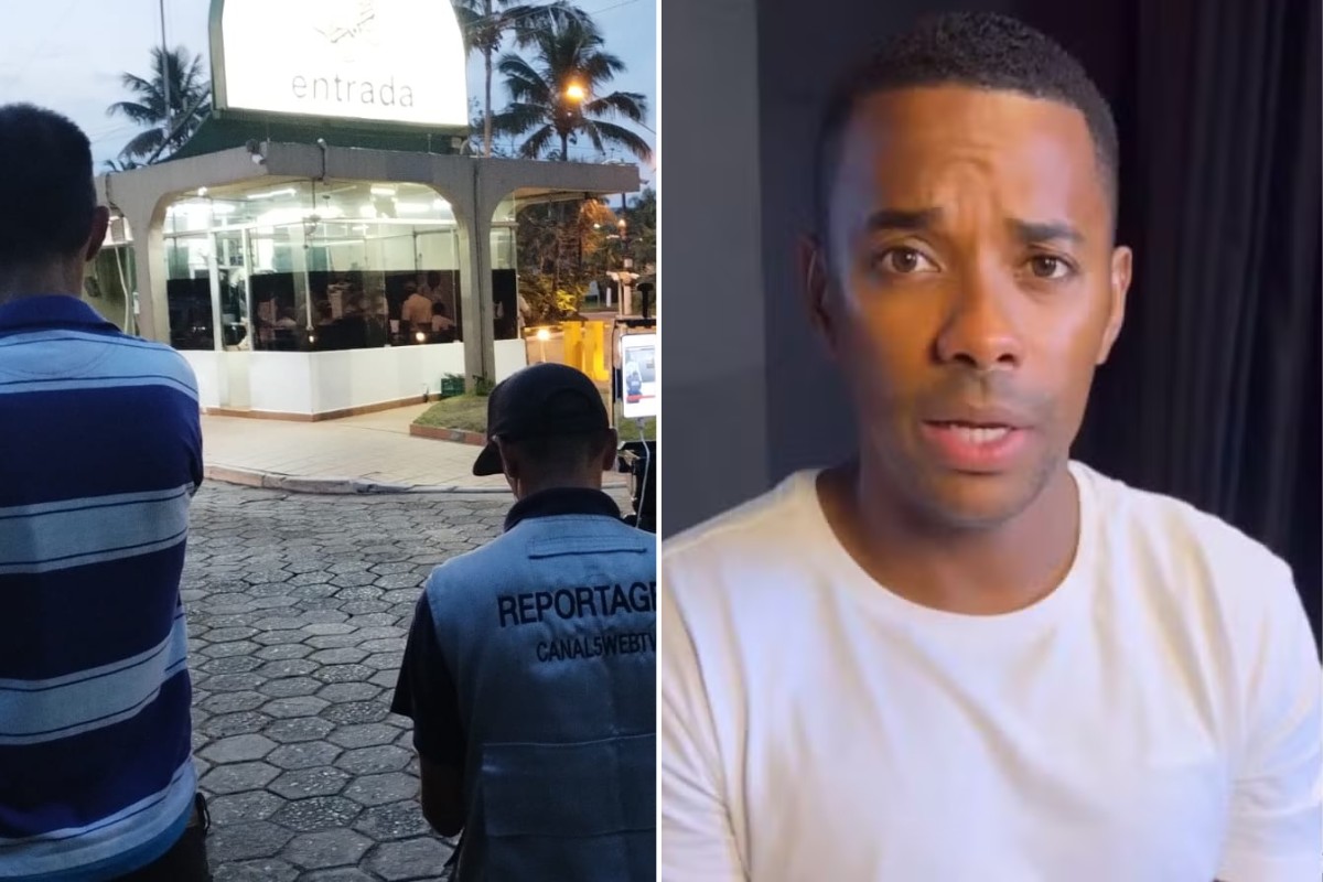 Silêncio e desinteresse marcam o dia da condenação de Robinho por estupro em frente a imóveis do ex-jogador