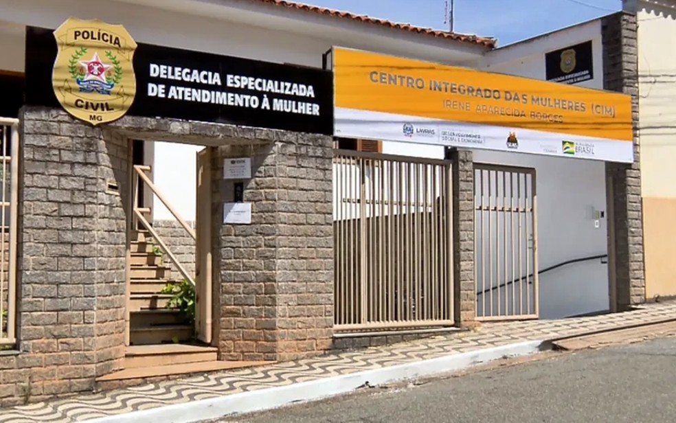 Delegacia da Mulher em Lavras — Foto: Polícia Civil