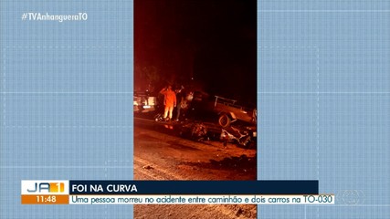 Acidente na TO-030 entre Palmas e Buritirana deixa uma pessoa morta