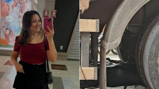 Jovem morre após bater de moto e ser arrastada por carreta em Mossoró - Foto: (Foto 1: Redes sociais | Foto 2: Antonio Dias/Inter TV Costa Branca)