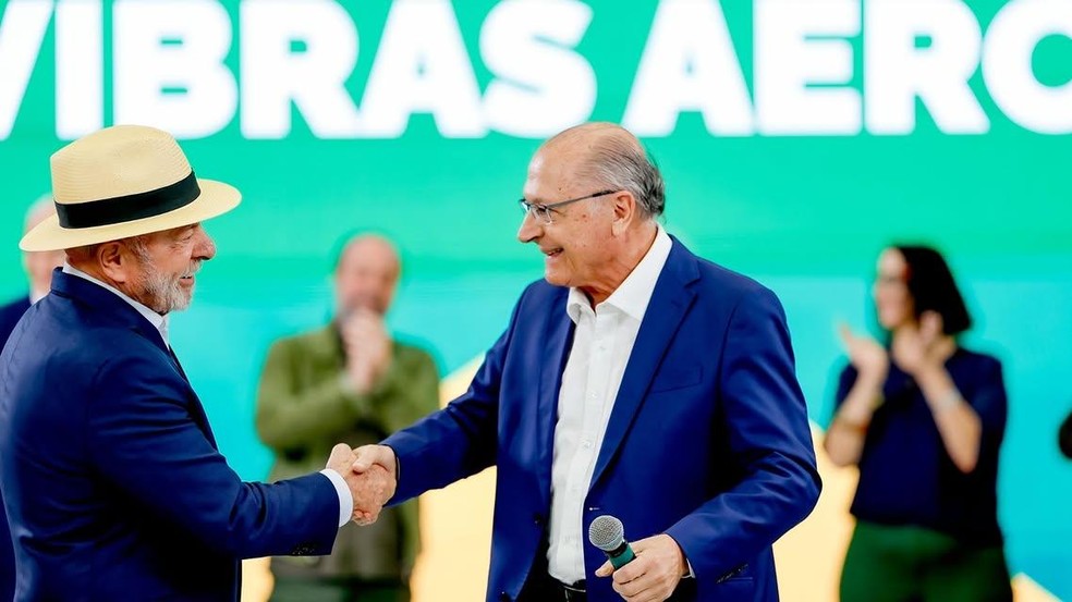 Lula e Alckmin — Foto: Divulgação