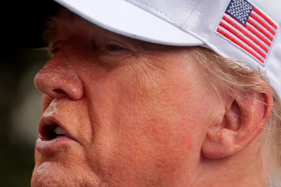 O presidente dos Estados Unidos, Donald Trump — Foto: Getty Images via BBC