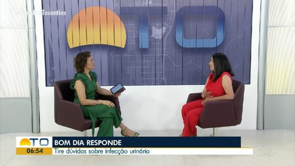 Médica tira dúvidas sobre infecção urinária em mulheres no Bom Dia Responde