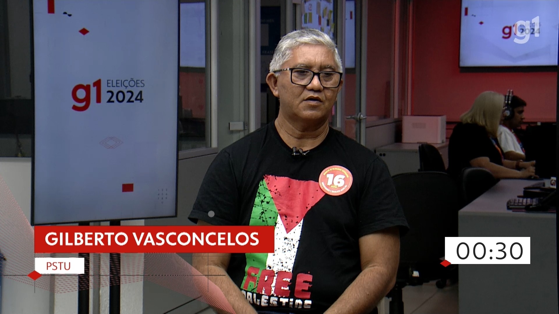 VÍDEOS: g1 Amazonas entrevista Gilberto Vasconcelos (PSTU)