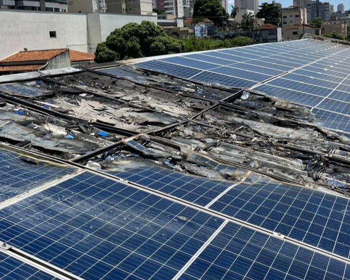 Princípio de incêndio é registrado em escola particular de Uberlândia