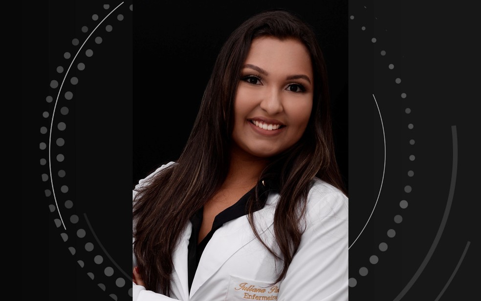 Enfermeira de 30 anos foi identificada como Juliana Maciel Machado Paiva — Foto: Arquivo Pessoal