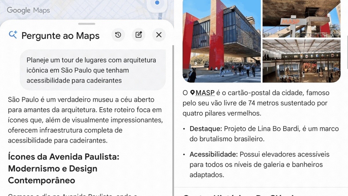 Google Maps agora conversa com usuários no Brasil para indicar lugares e até ônibus; veja como funciona