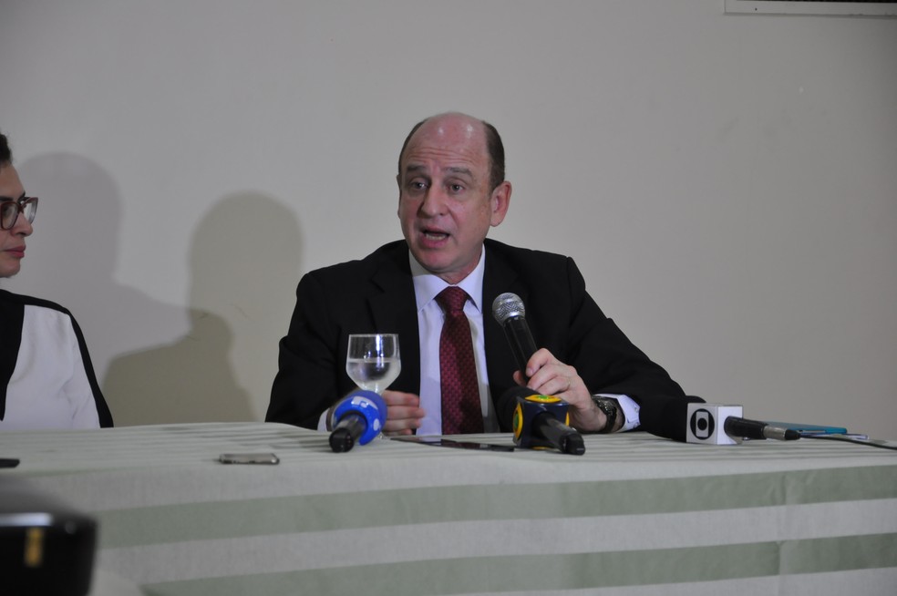 Ministro do TCU, Benjamin Zymler — Foto: Amanda Sampaio/G1 MT
