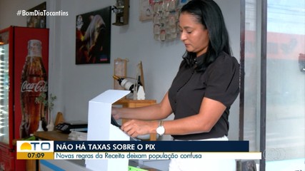 Novas regras da Receita Federal sobre uso do PIX deixam moradores confusos