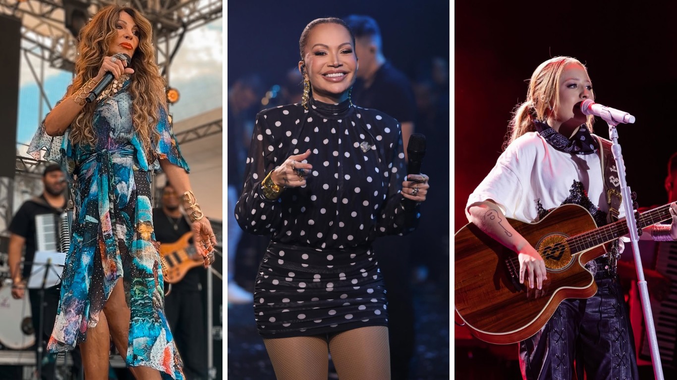 Orquestra de Pífanos, Elba Ramalho, Solange Almeida e Mari Fernandez: veja horários de shows no Pátio do Forró deste sábado (30)