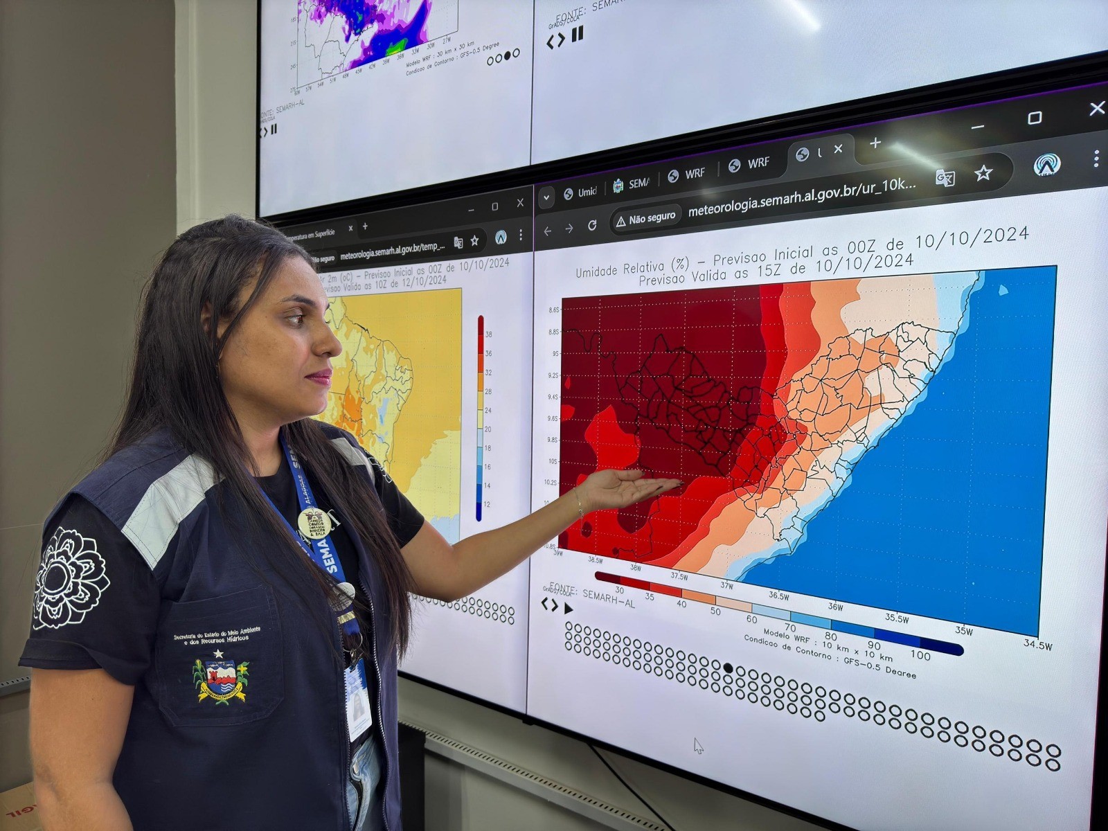 Previsão do tempo aponta para possibilidade de chuva no fim de semana em AL
