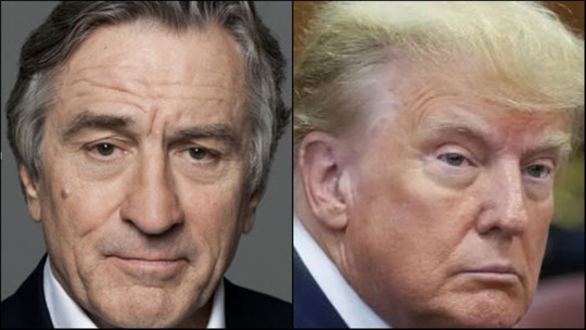 Robert de Niro ataca Trump em carta: ‘Demoníaco’ e ‘quero ser durão sem moral e ética'