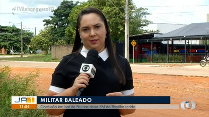 Policial Militar da Paraíba é baleado em Palmas