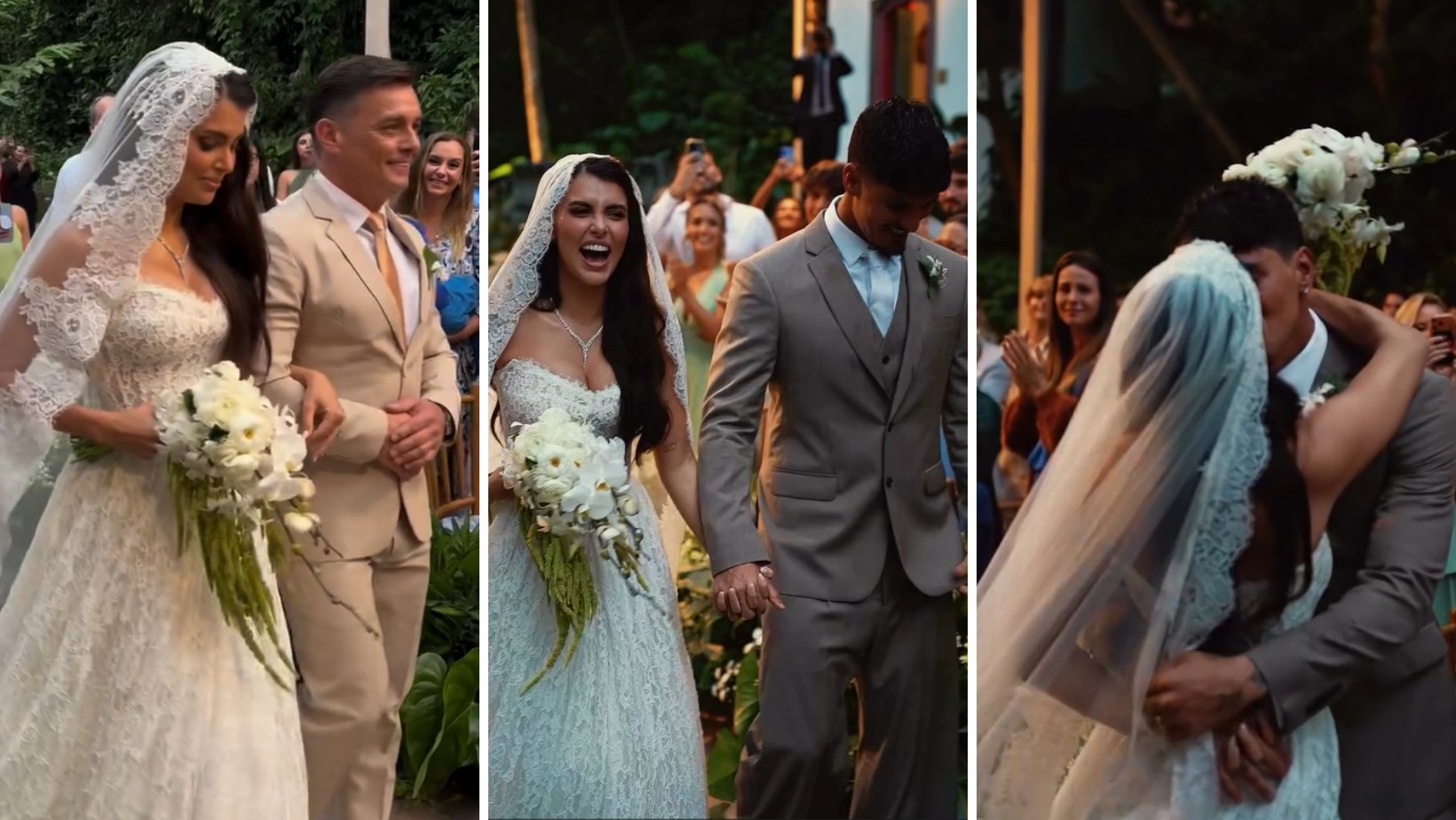 Após anunciarem gravidez no casamento, Gabriel Medina e Isabella Arantes perdem bebê
