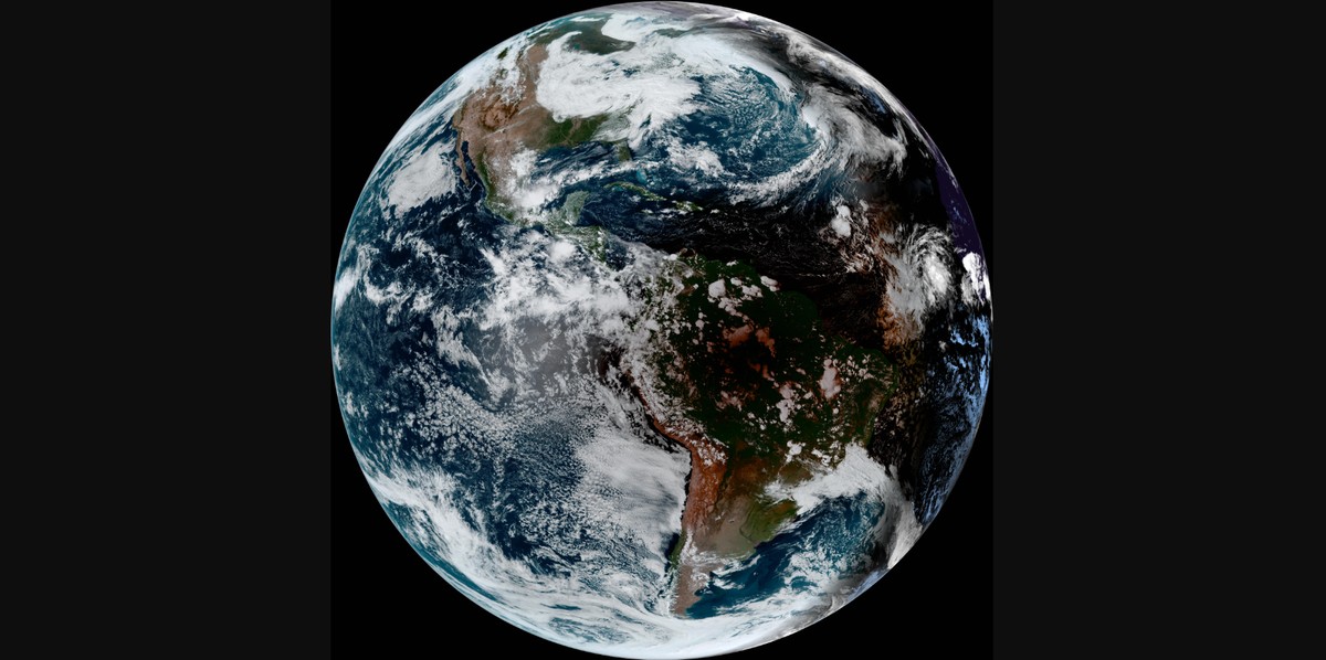 Eclipse solar anular: imagens de satélite da Nasa mostram sombra ...