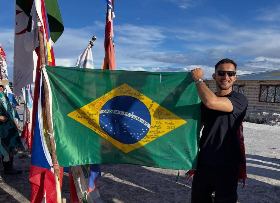 Jefferson Alves Pinto era estudante de medicina na Bolívia e natural de Rondônia — Foto: Reprodução