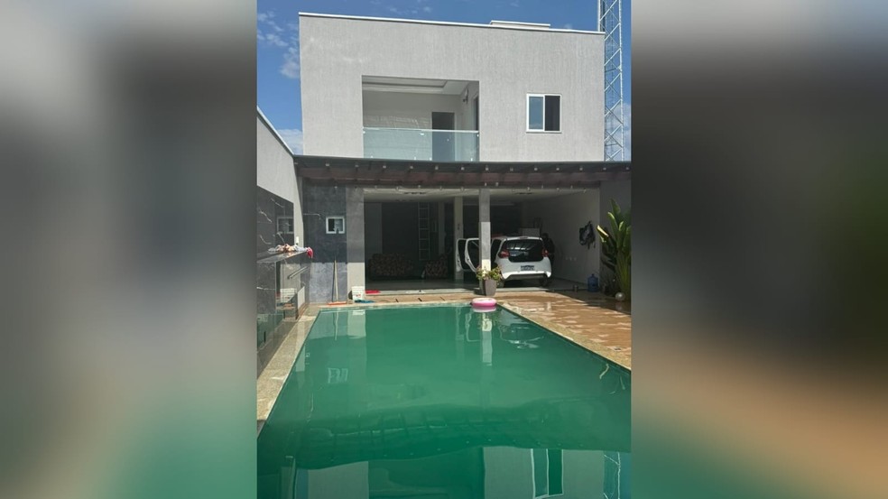 Chefe de grupo criminoso foi preso em imóvel de luxo em Juazeiro do Norte, no Ceará. — Foto: SSPDS/Reprodução