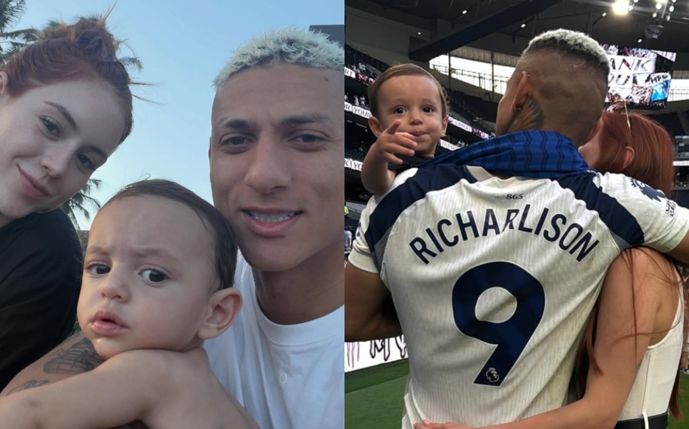 Richarlison rebate críticas ao nome do filho e dispara: 'Ele não vai precisar trabalhar'