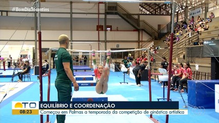 Torneio Nacional de Ginástica Artística realiza primeira etapa de competições em Palmas
