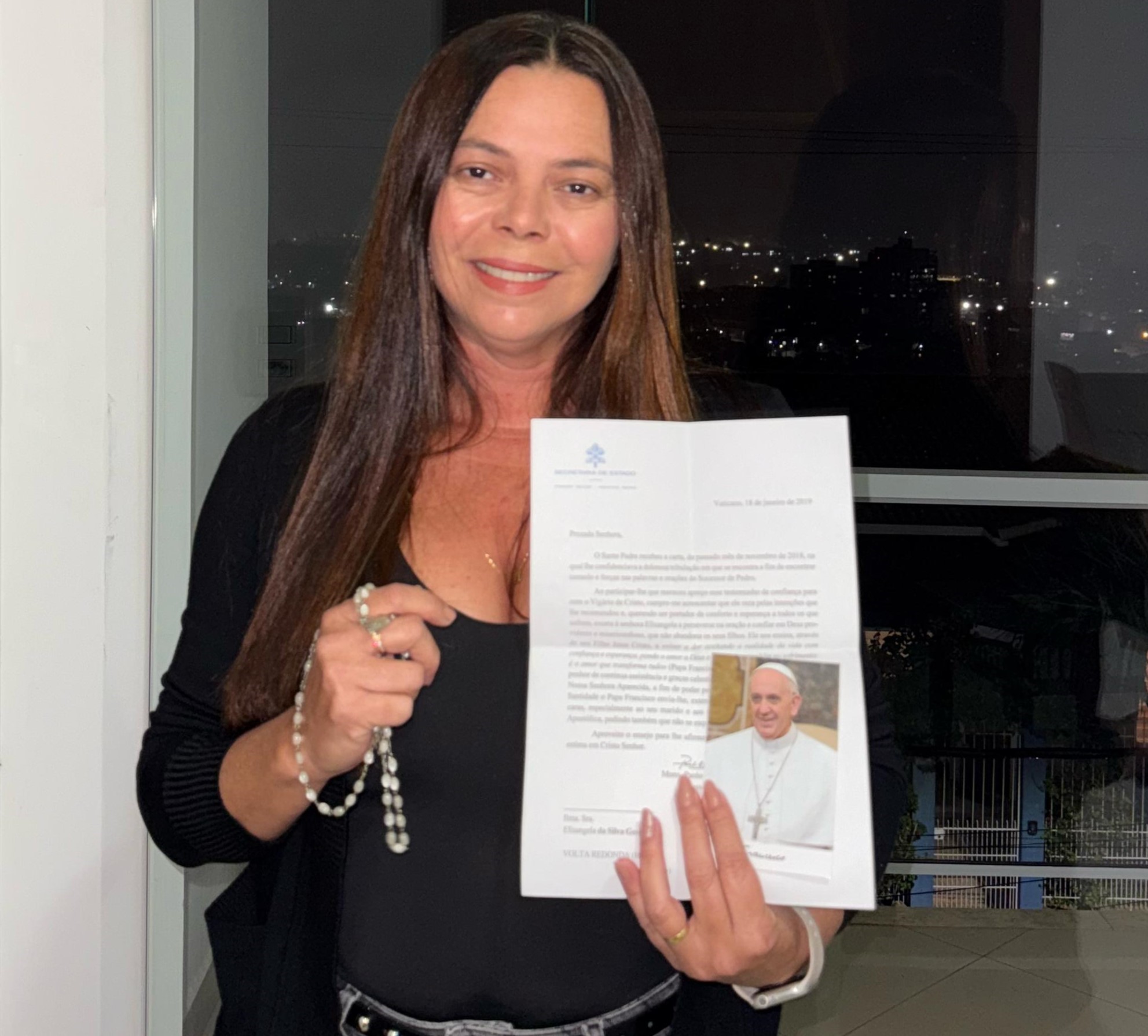 'Ele Estava Orando por Mim', RecordA Brasileira Que Recebeu Carta do Papa Francisco