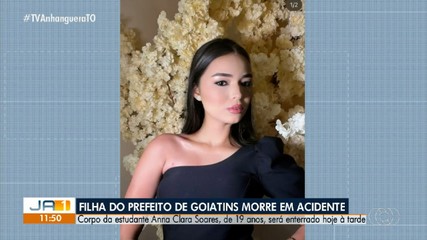 Filha do prefeito de Goiatins morta após carro capotar será sepultada na cidade