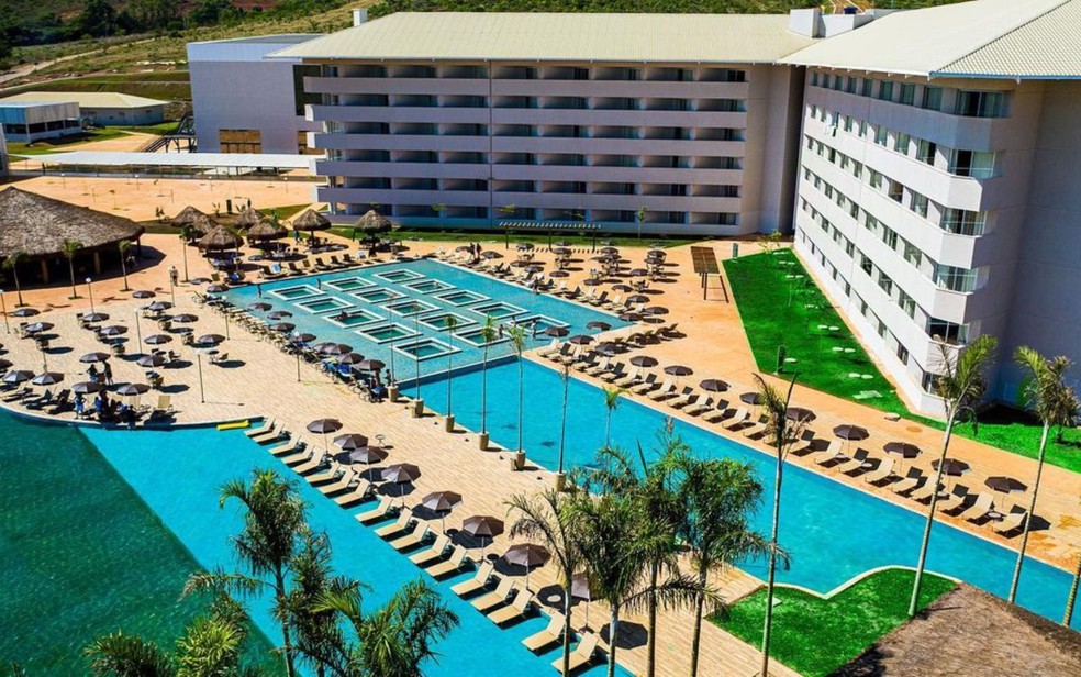 Tauá Resorts, em Alexânia, Goiás — Foto: Tauá Resorts/Divulgação