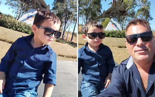 Criança morre afogada em piscina um dia antes do aniversário em Israelândia, em Goiás — Foto: Arquivo pessoal/Orismar Timóteo