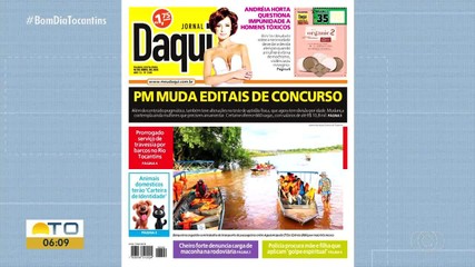 Confira os destaques do Jornal Daqui desta sexta-feira (18)