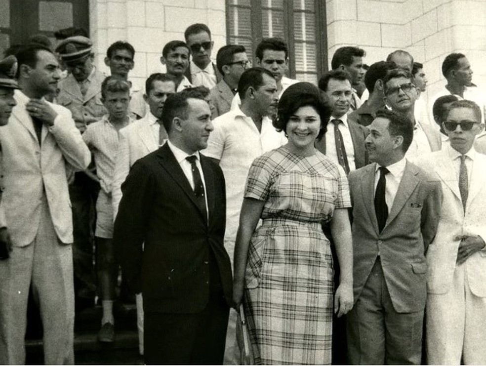 José Augusto de Araújo, primeiro governador eleito democraticamente, ficou apenas um ano no poder — Foto: Acervo histórico do Museu Universitário da Ufac