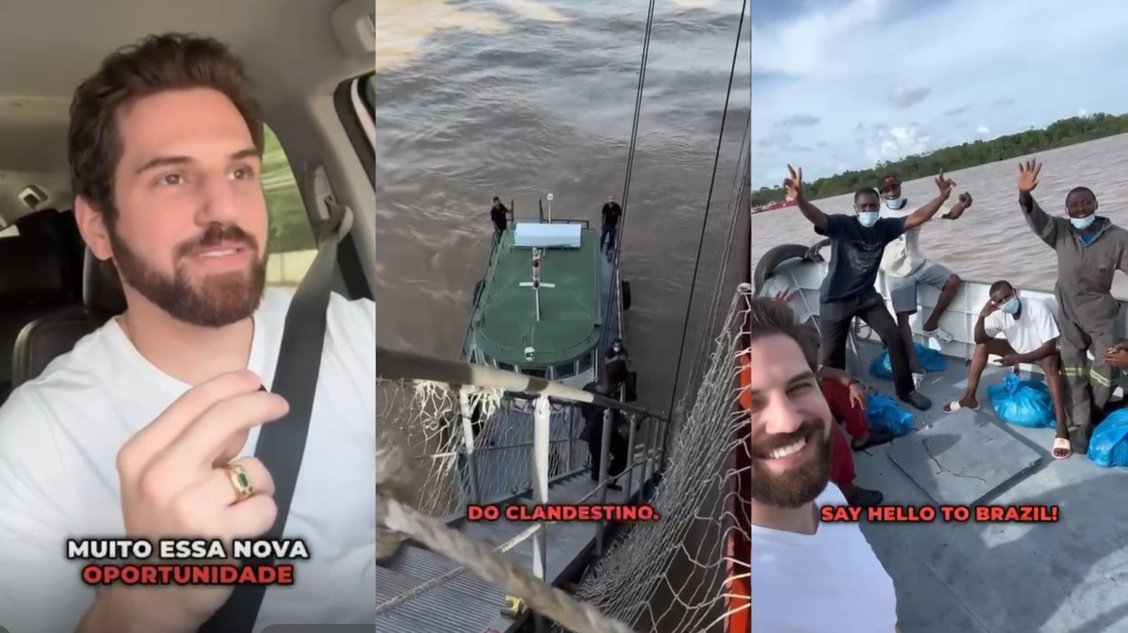 "Eles vieram fugindo da fome, da falta de oportunidade", diz médico que atendeu nigerianos encontrados em navio no AP