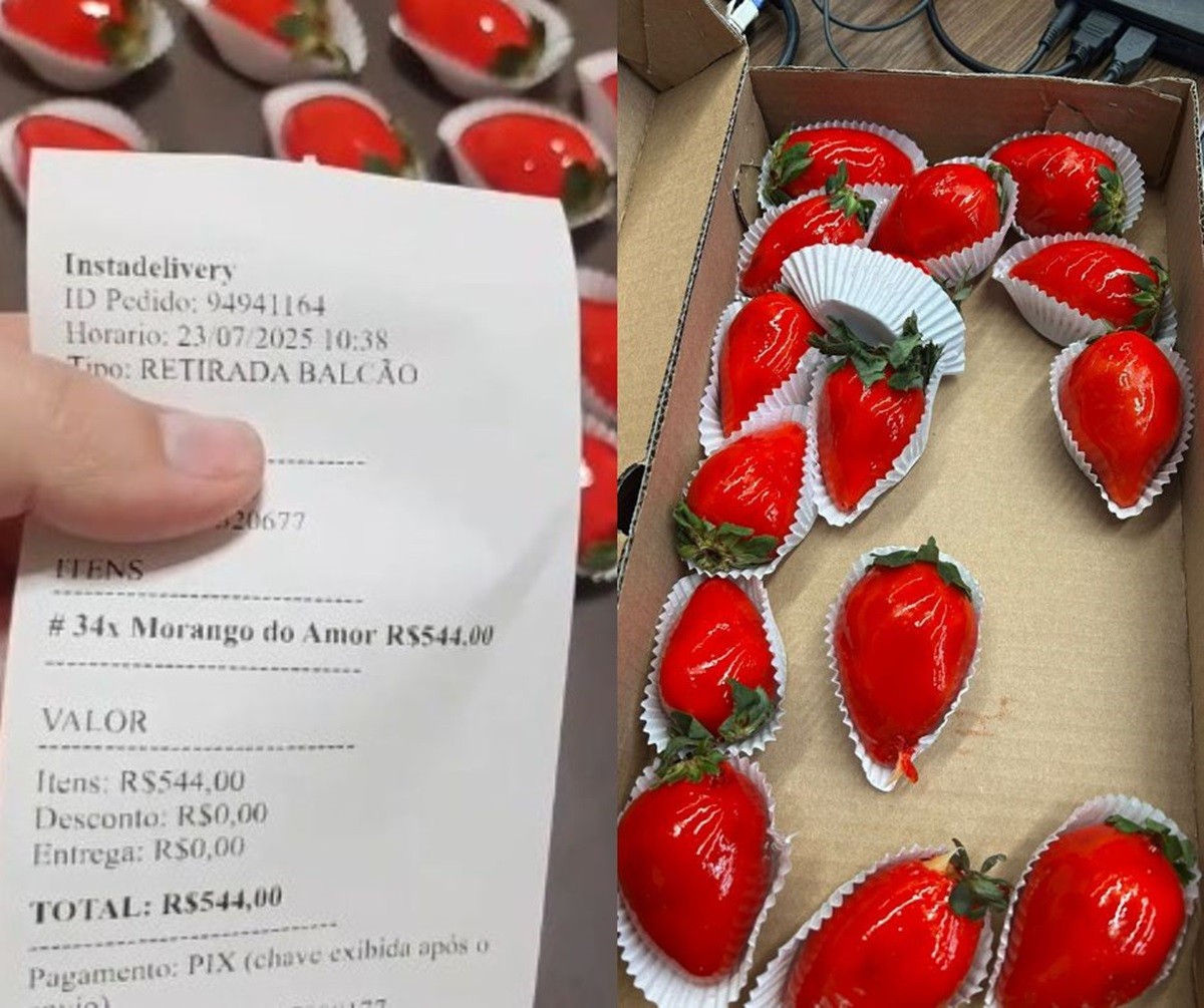 'Morango do amor': em meio à febre, empresas de SC fazem pedidos coletivos de mais de R$ 500