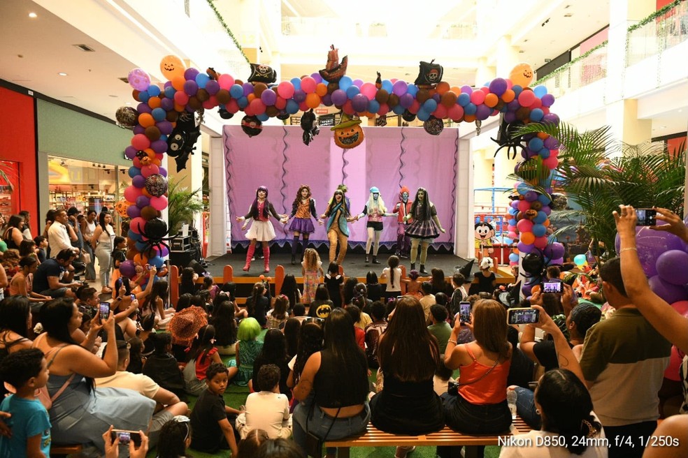 Halloween no JK Shopping — Foto: Divulgação