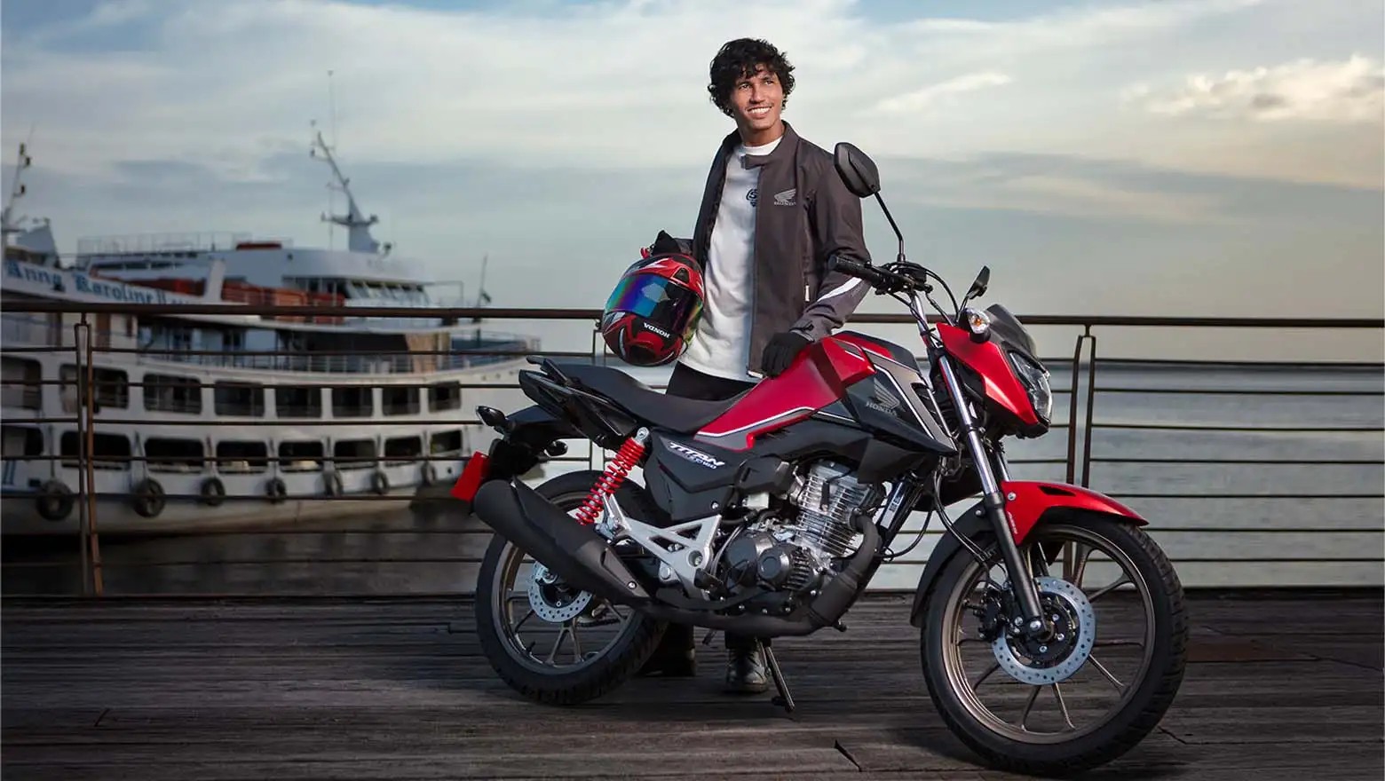 Honda CG 50 anos � Foto: divulga��o/Honda