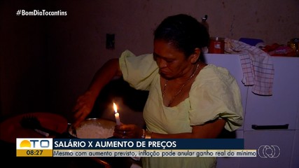 Salário mínimo tem previsão de reajuste, mas inflação preocupa trabalhadores