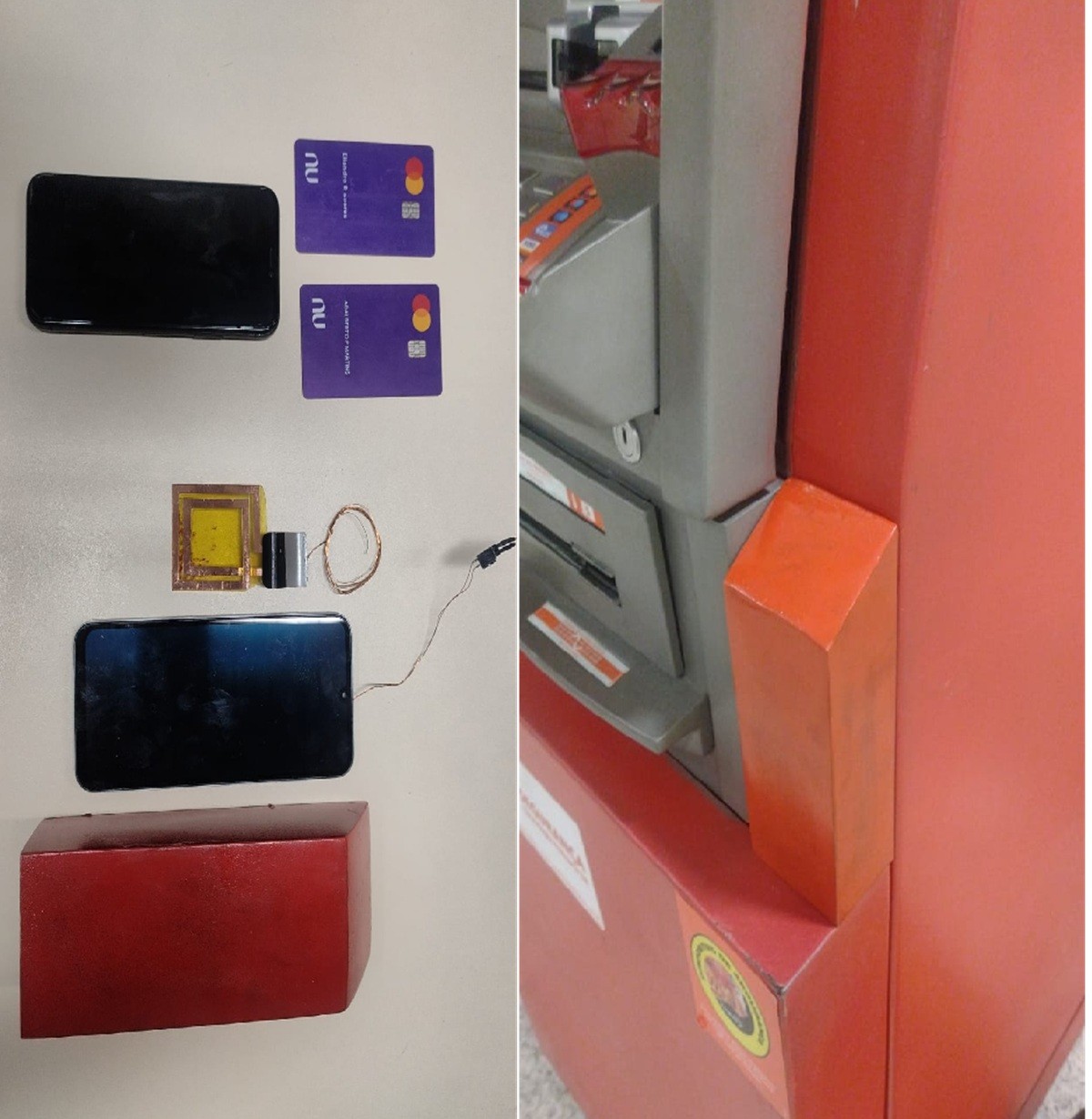 Homem é preso ao instalar “chupa-cabra” em caixa eletrônico de shopping em Cabo Frio