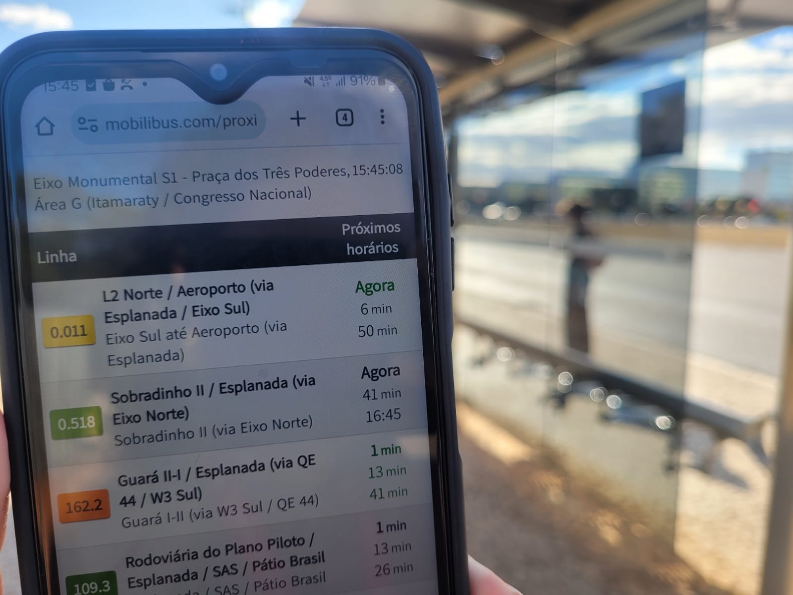 QR Codes em ônibus do DF têm baixa adesão e falhas