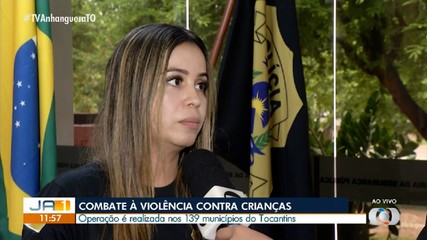 Operação de combate à violência contra crianças é realizada no Tocantins