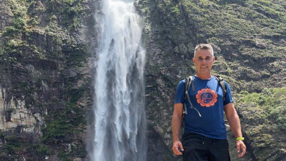 Jorge é proprietário de uma empresa de turismo de natureza no Caparaó, no Espírito Santo, há 20 anos — Foto: Arquivo Pessoal/ Jorge Adriano