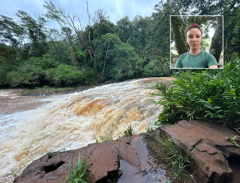 Bombeiros encerram buscas em rio por universitária que desapareceu em cachoeira; trabalho será retomado com cães farejadores