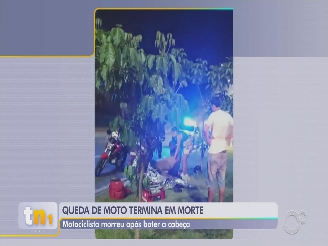 Motociclista morre ao cair da moto e bater a cabeça em Sorocaba