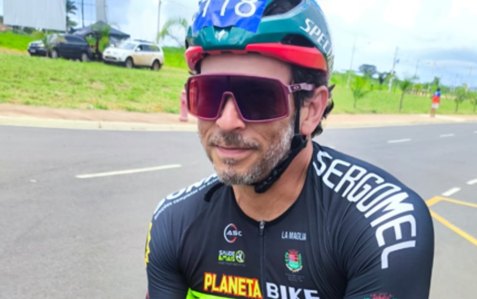 Vitor Medrado, ciclista Sertãozinho, SP — Foto: Redes sociais
