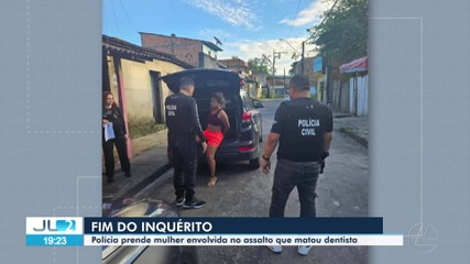 Polícia prende mulher envolvida no assalto que matou dentista em Belém