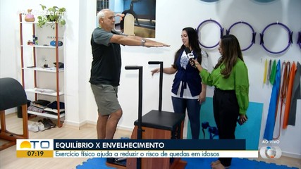 Exercício físico pode ajudar os idosos com equilíbrio reduzindo riscos de quedas