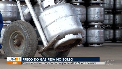 Preço do gás de cozinha pesa no bolso do consumidor no Tocantins