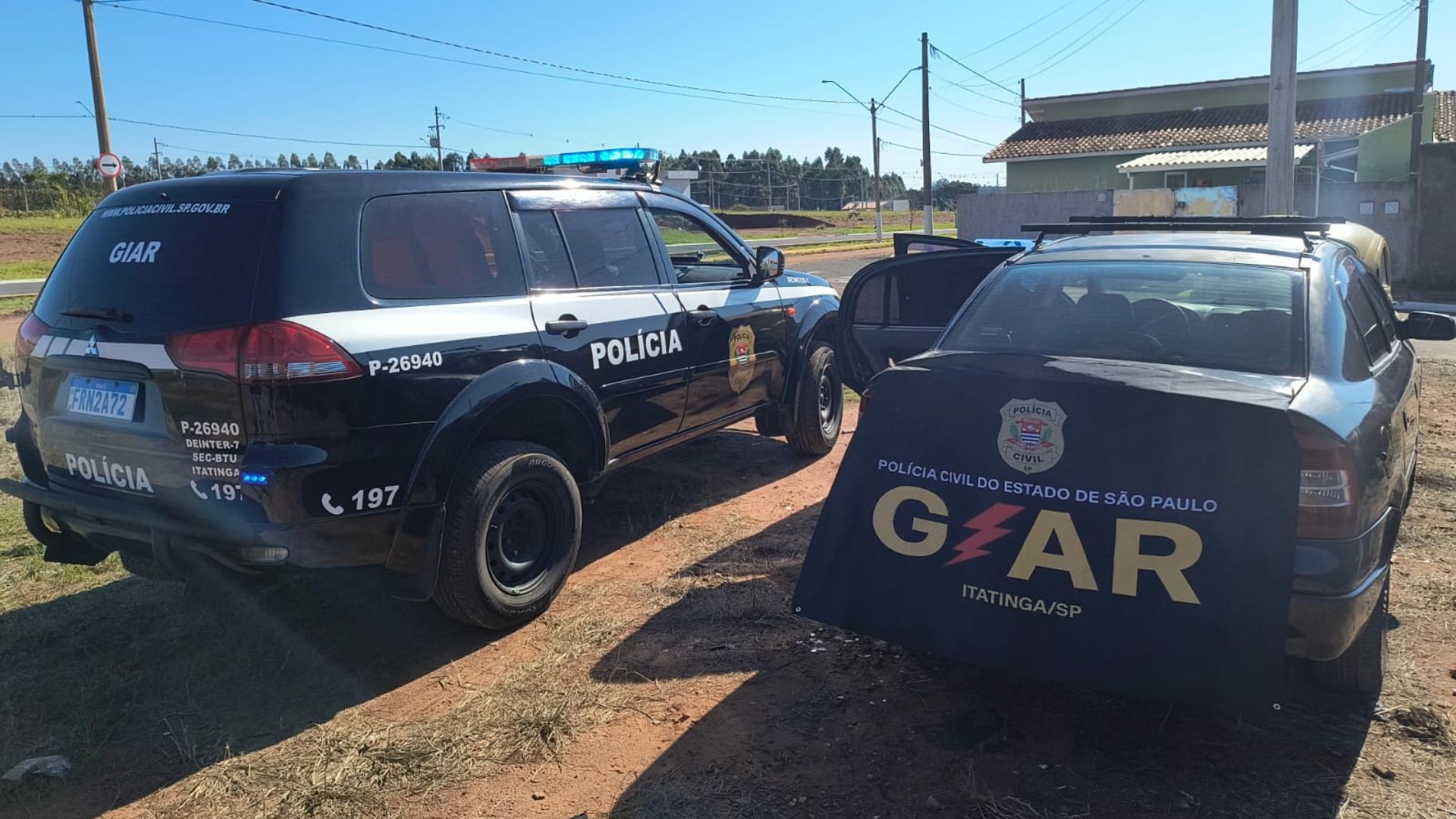 Neto é preso suspeito de furtar veículo e móveis da avó em Itatinga