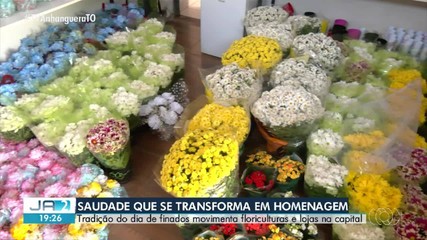 Homenagens do Dia de Finados impulsionam vendas em floriculturas de Palmas